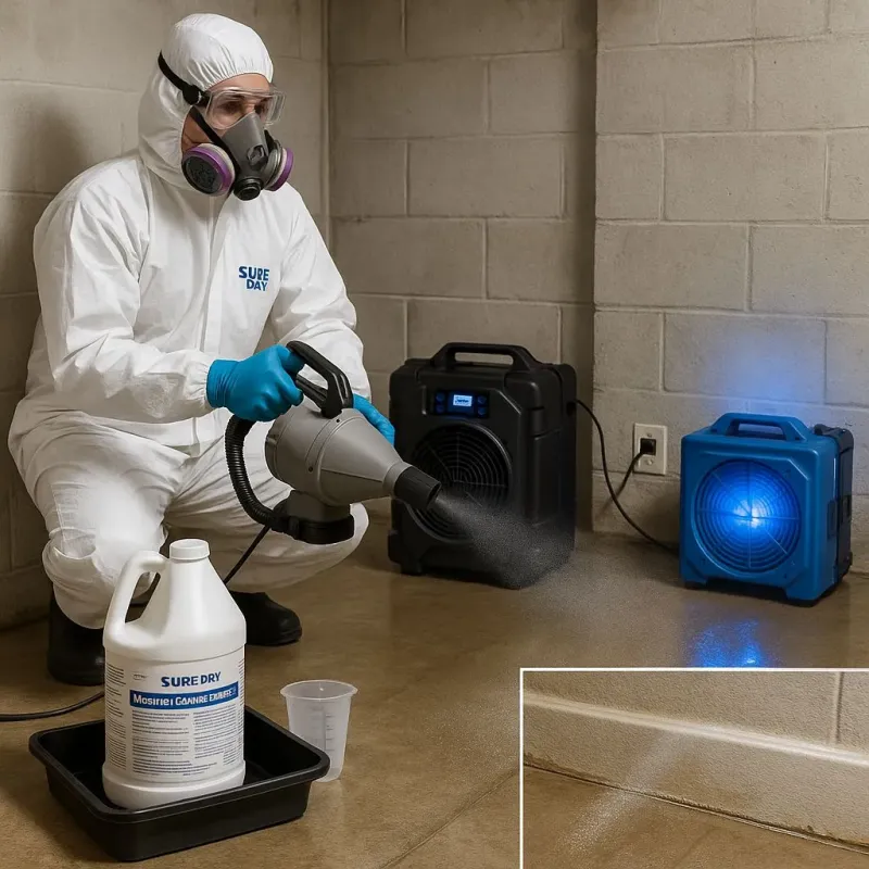 Sanitization and Odor Removal process in Danville, NH
